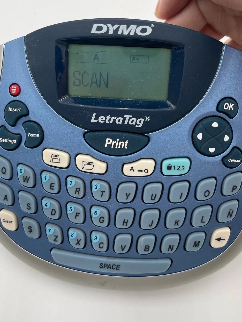 DYMO LetraTag LT-100T Label Maker Portable *No AC Adapter* Works Office